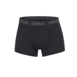 بكسر قصير اسود - ( black short boxer )