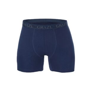 بكسر طويل كحلي - ( navy blue long boxer )