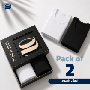 ١ ابيض ١ اسود  Pack of2 694 ٢ قطع