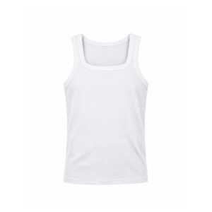 سكوير تانك توب ابيض - (Square Tank Top White)