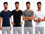 ⁦تيشرت داخلي ليكرا 6 قطع⁩ - الصورة ⁦3⁩